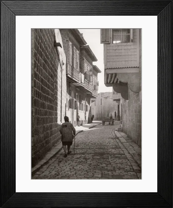 Framed Print : 1943 Middle East Syria - scene at Aleppo Framed Print : 1943 Middle East Syria - scene at Aleppo