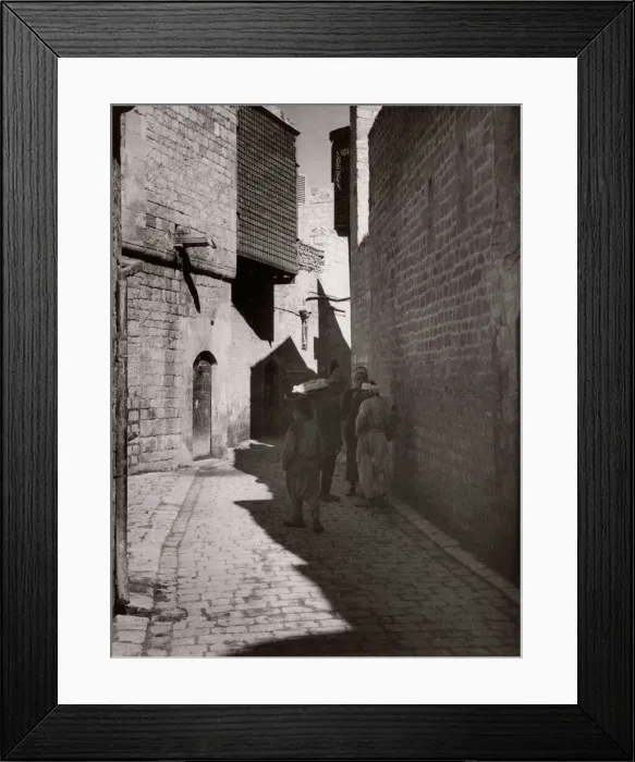 Framed Print : 1943 Middle East Syria - scene at Aleppo Framed Print : 1943 Middle East Syria - scene at Aleppo