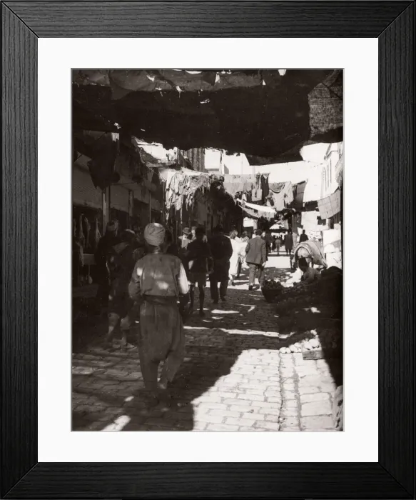 Framed Print : 1943 Middle East Syria - scene at Aleppo Framed Print : 1943 Middle East Syria - scene at Aleppo
