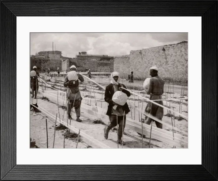Framed Print : 1943 Middle East Syria - scene at Aleppo Framed Print : 1943 Middle East Syria - scene at Aleppo