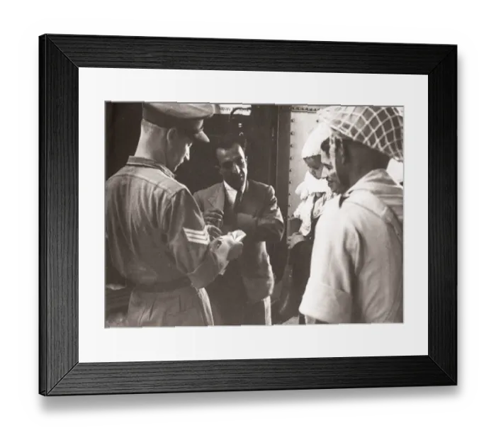 Framed Print : 1943 Middle East Syria refugees from Europe Taurus Express Framed Print : 1943 Middle East Syria refugees from Europe Taurus Express