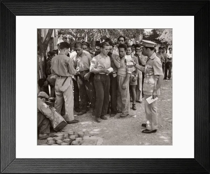 Framed Print : 1943 Middle East Syria refugees from Europe Taurus Express Framed Print : 1943 Middle East Syria refugees from Europe Taurus Express
