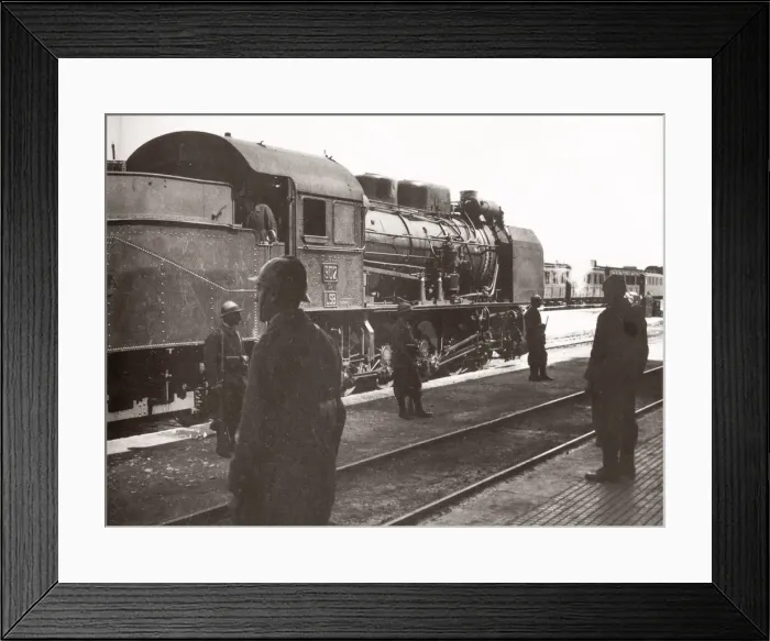 Framed Print : 1943 Middle East Syria refugees from Europe Taurus Express Framed Print : 1943 Middle East Syria refugees from Europe Taurus Express
