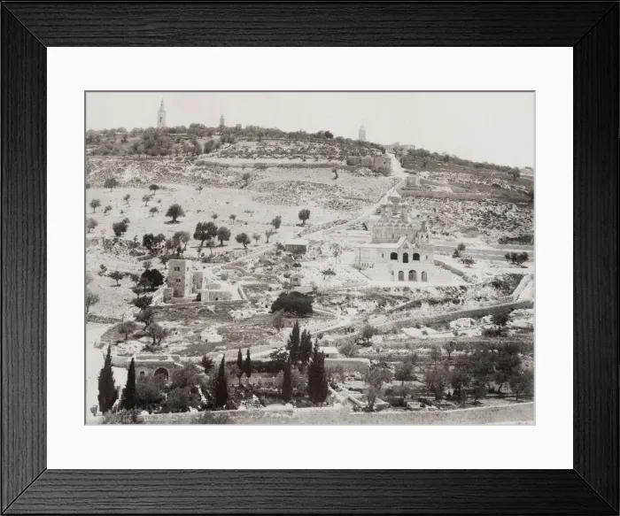 Framed Print : Mount of Olives and Russian Orthodox church, Jerusalem Framed Print : Mount of Olives and Russian Orthodox church, Jerusalem