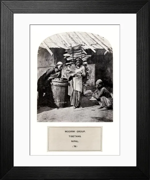 Framed Print : Moormi group, Tibetans, Nepal Framed Print : Moormi group, Tibetans, Nepal