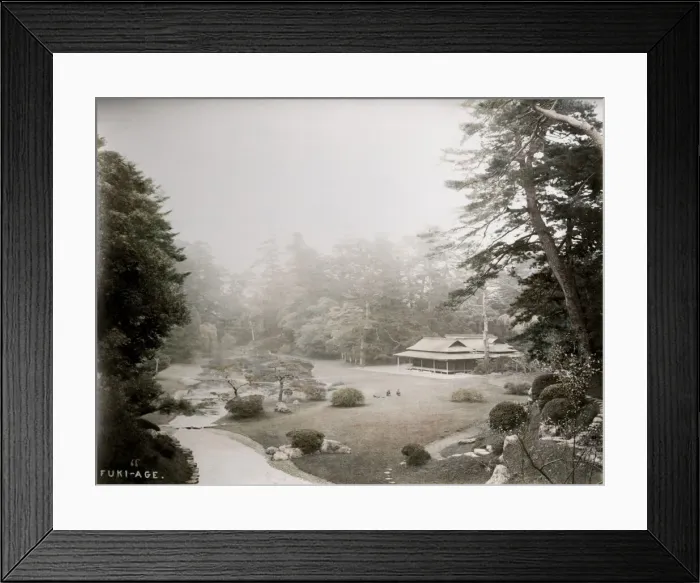 Framed Print : Fukliage Garden, Tokyo Imperial Palace - Japan Framed Print : Fukliage Garden, Tokyo Imperial Palace - Japan