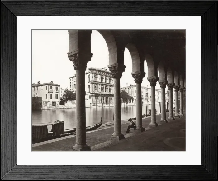 Framed Print : Portico Fondaco Turchi, Venice, Italy, Venezia, Italy Framed Print : Portico Fondaco Turchi, Venice, Italy, Venezia, Italy