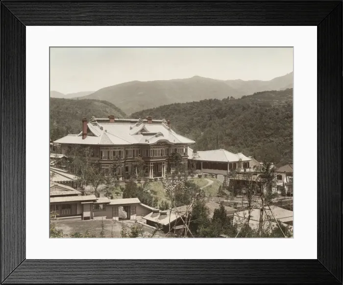 Framed Print : Fujiya Hotel, Miyanoshita, Japan Framed Print : Fujiya Hotel, Miyanoshita, Japan