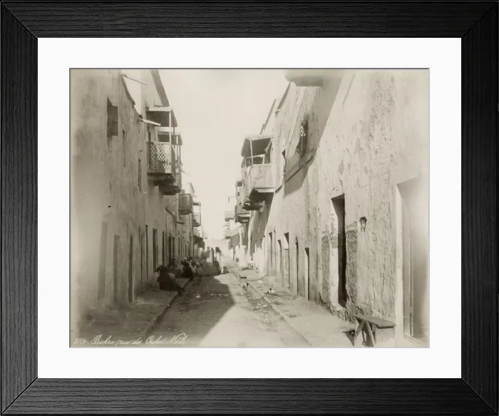 Framed Print : Ouled Nail street, Biskra, Algeria Framed Print : Ouled Nail street, Biskra, Algeria