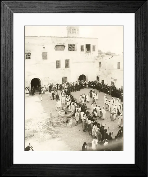Framed Print : Procession, musical band, Algeria Framed Print : Procession, musical band, Algeria