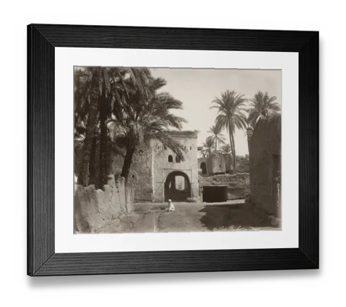 Framed Print : Algeria, c. 1890s - Sidi-Barkat, Biskra Framed Print : Algeria, c. 1890s - Sidi-Barkat, Biskra
