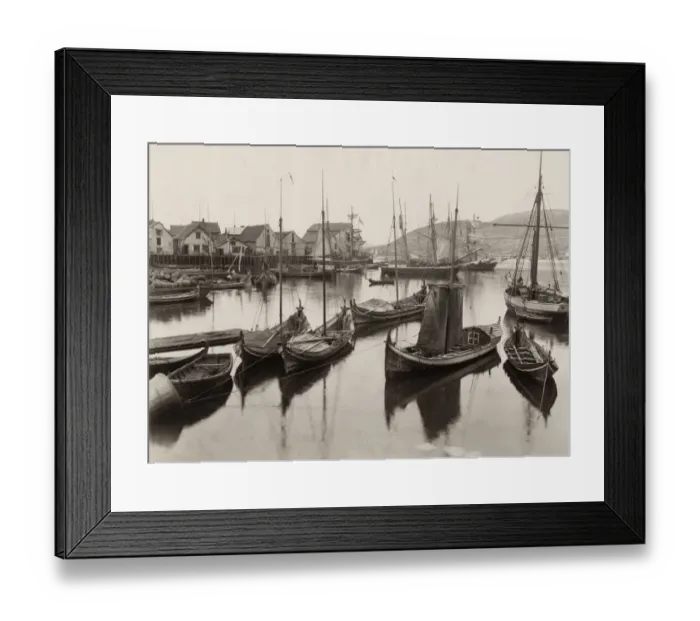 Framed Print : Harbour at Hammerfest, Norway Framed Print : Harbour at Hammerfest, Norway