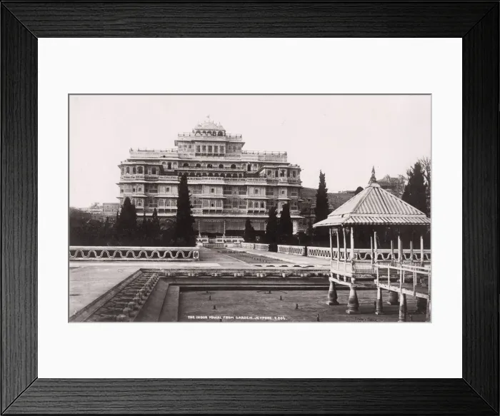 Framed Print : Indur Mahal, or Chandra Maha, Jeypore, Jaipur, India Framed Print : Indur Mahal, or Chandra Maha, Jeypore, Jaipur, India