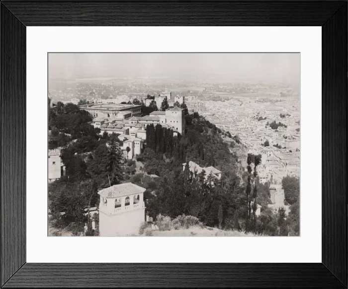 Framed Print : View of Granada Spain from the Alhambra Palace Framed Print : View of Granada Spain from the Alhambra Palace