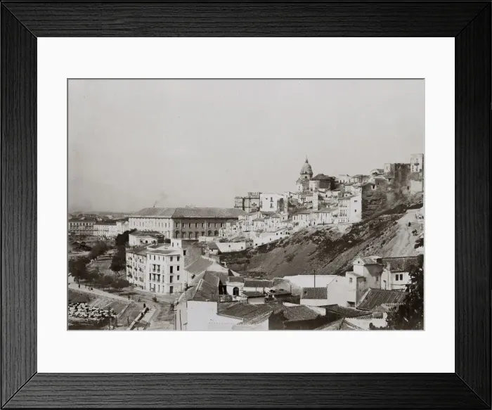 Framed Print : View of Malaga, Spain Framed Print : View of Malaga, Spain