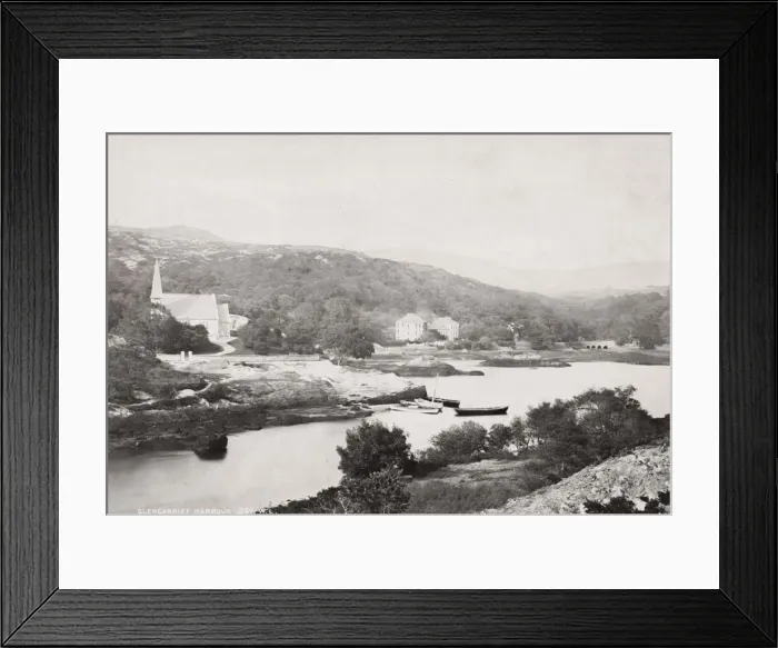 Framed Print : Boats in the water, Glengarriff harbour, Co. Cork, Ireland Framed Print : Boats in the water, Glengarriff harbour, Co. Cork, Ireland