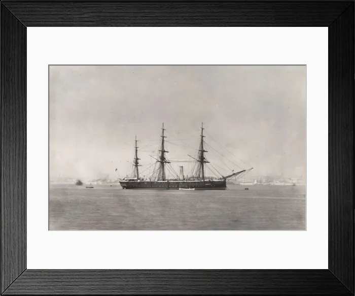 Framed Print : Warship, HMS Champion, launched 1878 Framed Print : Warship, HMS Champion, launched 1878