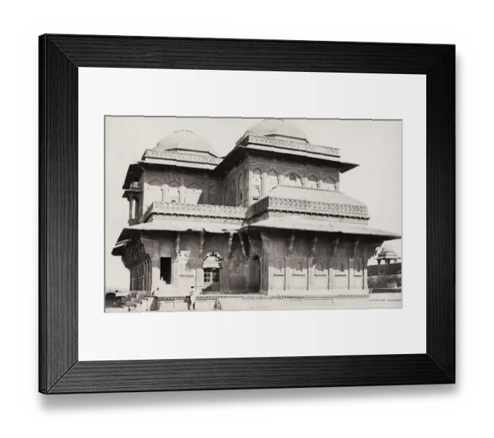 Framed Print : View of Palace buildings, Agra Fort, India Framed Print : View of Palace buildings, Agra Fort, India