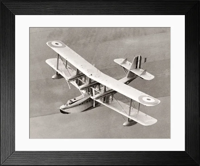 Framed Print : Shorts Sarafand 6 engined flying boat, 1933 Framed Print : Shorts Sarafand 6 engined flying boat, 1933
