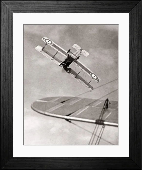 Framed Print : Aerobatics - Avro and Bristol aircraft, 1930 s Framed Print : Aerobatics - Avro and Bristol aircraft, 1930 s