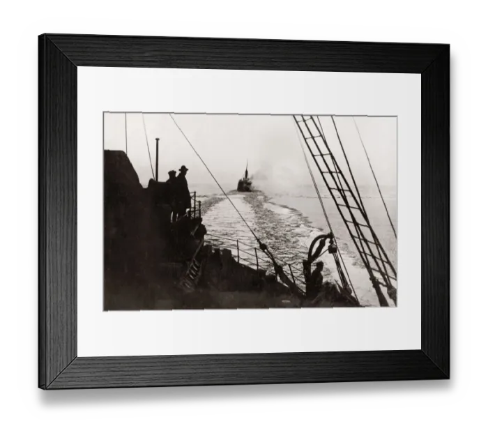 Framed Print : Latvian Icebreaker Krisjiaina Valdemars, Gulf of Riga, c. 1933 Framed Print : Latvian Icebreaker Krisjiaina Valdemars, Gulf of Riga, c. 1933