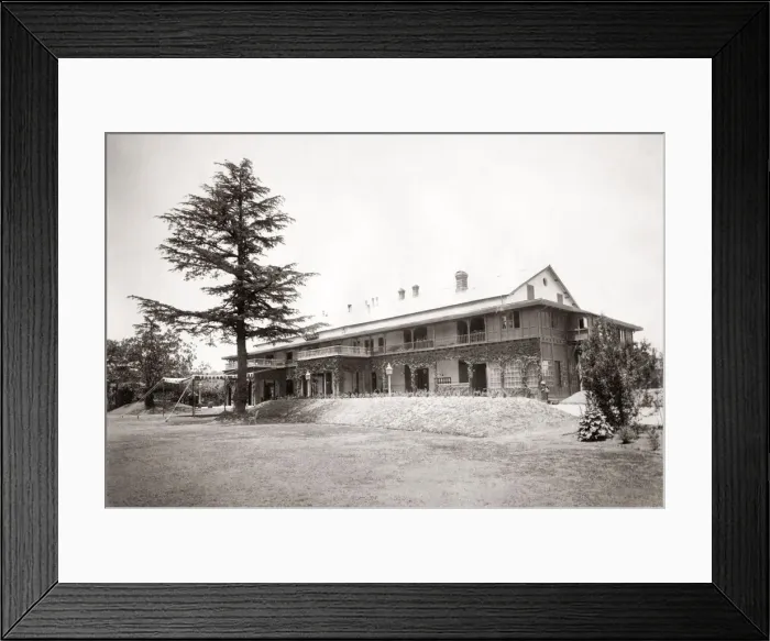 Framed Print : Viceregal lodge, Simla (Shimla) India, c. 1880 s Framed Print : Viceregal lodge, Simla (Shimla) India, c. 1880 s