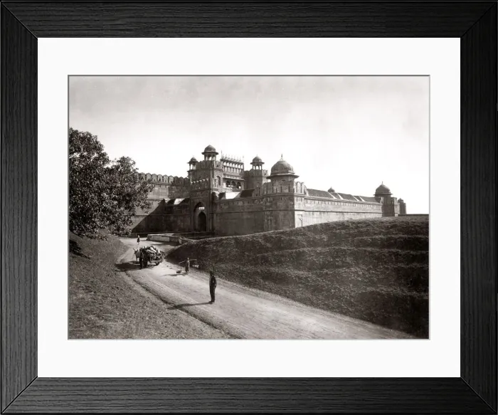Framed Print : The Lahore Gate, Red Fort, Delhi, c. 1880 s Framed Print : The Lahore Gate, Red Fort, Delhi, c. 1880 s