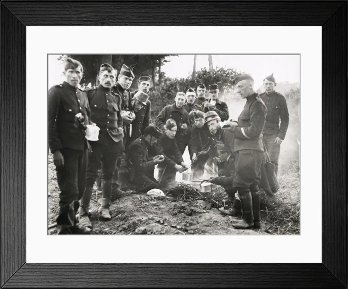 Framed Print : WWI. Vintage World War One photograph -. WWI Framed Print : WWI. Vintage World War One photograph -. WWI