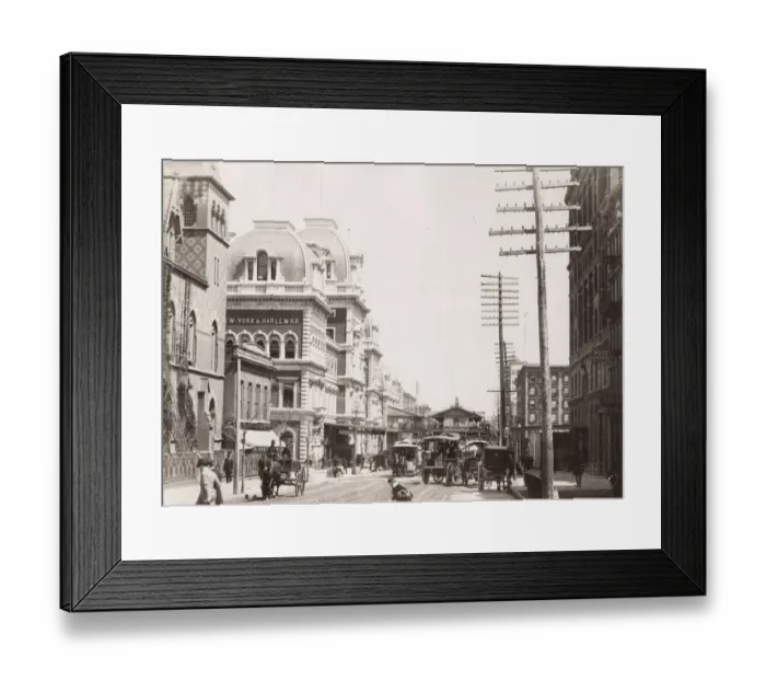 Framed Print : Grand Central Depot, train station, New York Framed Print : Grand Central Depot, train station, New York
