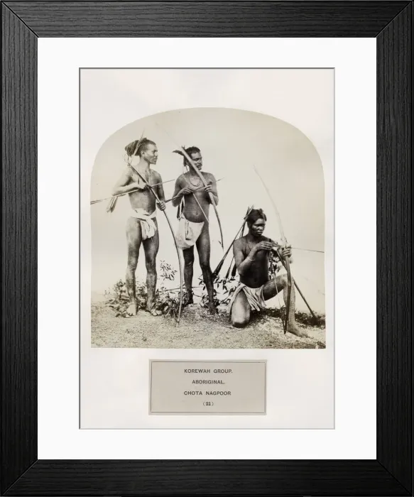 Framed Print : Korewah Group, aboriginal, Chota Nagpoor Framed Print : Korewah Group, aboriginal, Chota Nagpoor