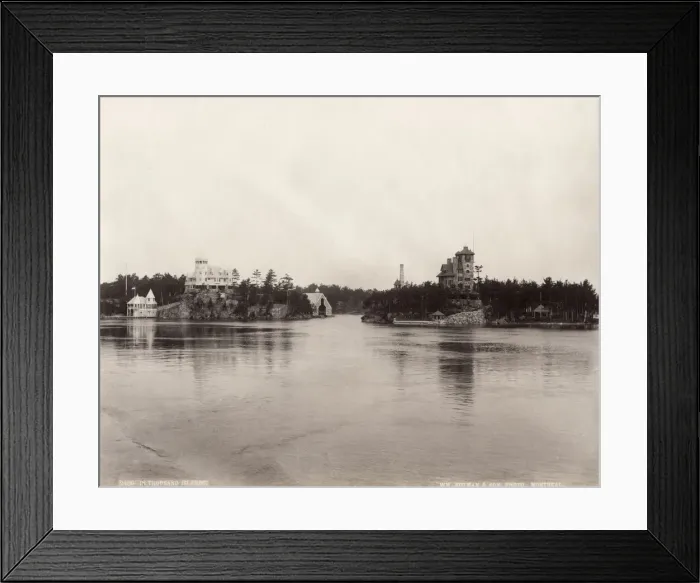 Framed Print : The Thousand Islands, St Lawrence River, Canada Framed Print : The Thousand Islands, St Lawrence River, Canada