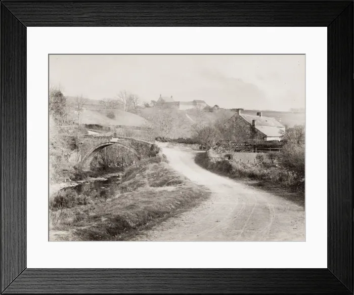 Framed Print : Linolds Bridge on the Devils Water near Hexham, Northumberland Framed Print : Linolds Bridge on the Devils Water near Hexham, Northumberland