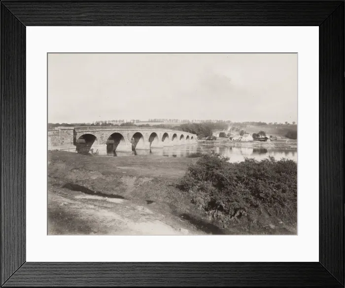 Framed Print : Bridge over the River Tyne at Hexham Framed Print : Bridge over the River Tyne at Hexham