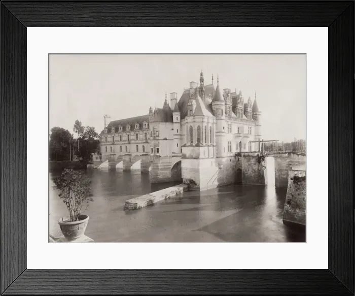 Framed Print : Chateau of Chenonceau, Loire Valley, France Framed Print : Chateau of Chenonceau, Loire Valley, France