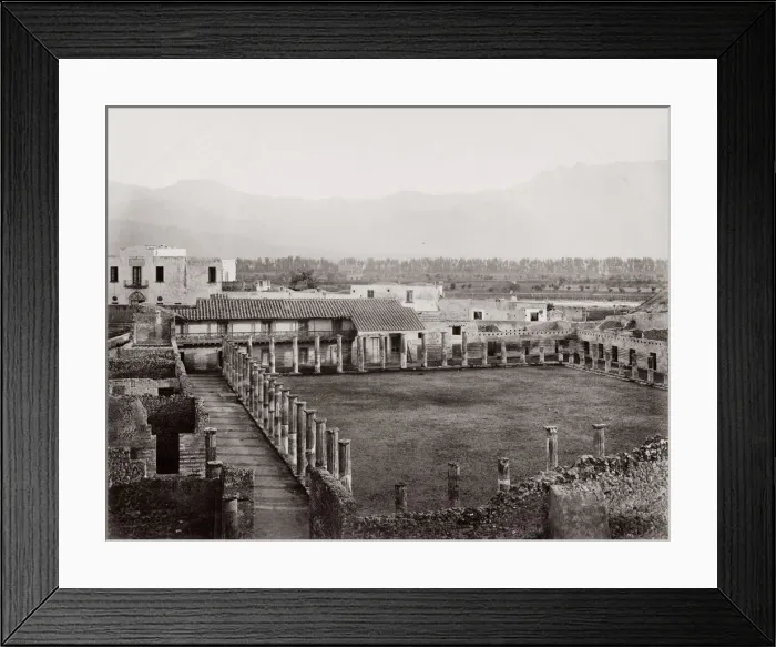 Framed Print : Pompeii, Italy, School of Gladiators Framed Print : Pompeii, Italy, School of Gladiators