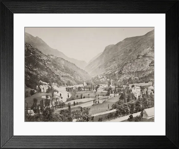 Framed Print : Mountain view in the foothils of the Pyrenees, France Framed Print : Mountain view in the foothils of the Pyrenees, France