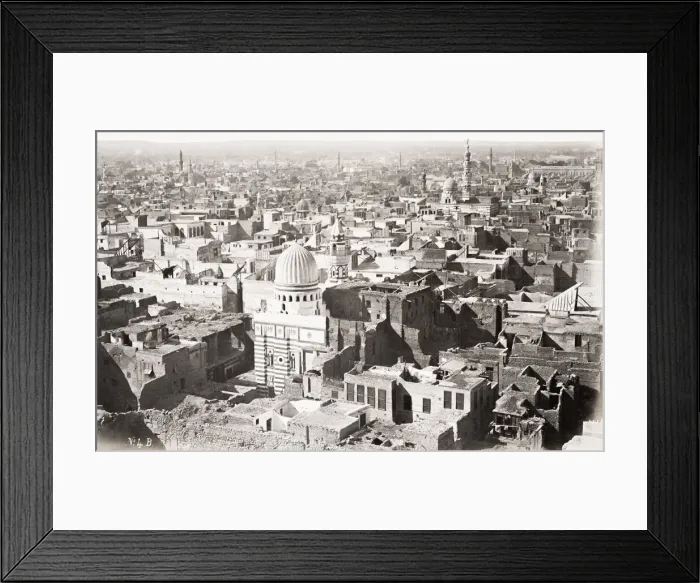 Framed Print : Ciew of the city of Cairo from the Citadel Framed Print : Ciew of the city of Cairo from the Citadel