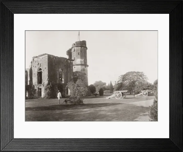Framed Print : Ruins of the Residency Lucknow, India Framed Print : Ruins of the Residency Lucknow, India