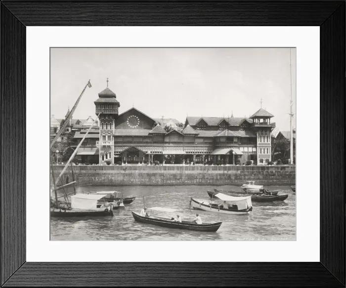 Framed Print : Yacht Club, Bombay, Mumbai, India Framed Print : Yacht Club, Bombay, Mumbai, India