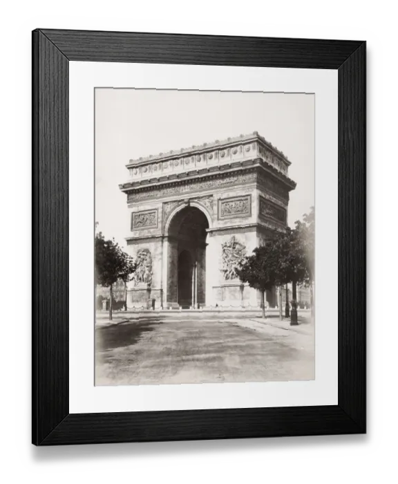 Framed Print : Arc de Triomphe, Paris, France Framed Print : Arc de Triomphe, Paris, France