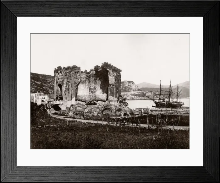 Framed Print : Temple of Mercury, Baiae, Italy