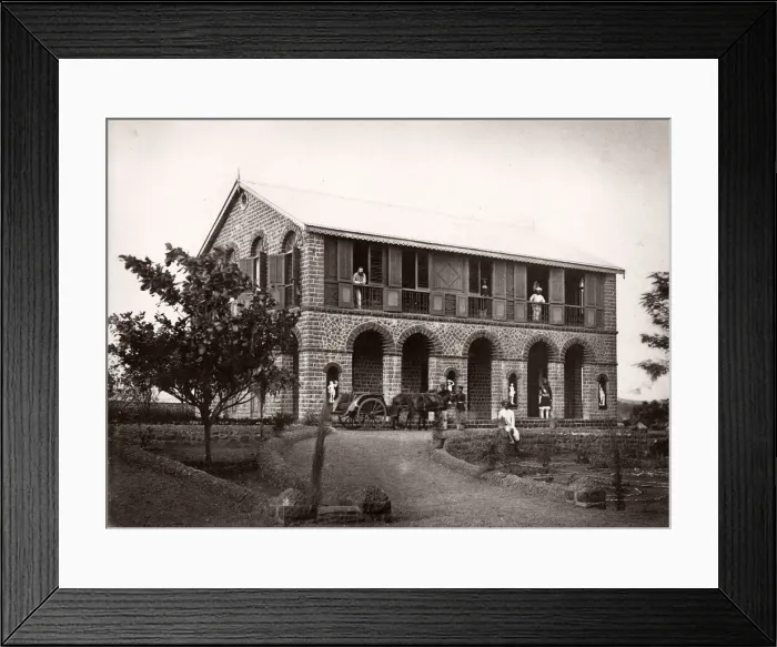 Framed Print : European residence, Khamgaon, India Framed Print : European residence, Khamgaon, India