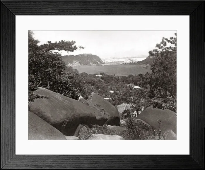Framed Print : Happy Valley Racecourse, Hong Kong, c. 1870 Framed Print : Happy Valley Racecourse, Hong Kong, c. 1870