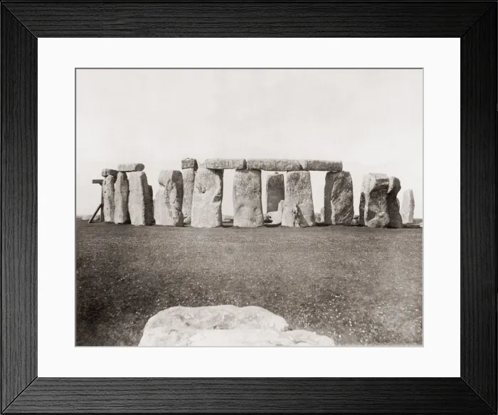 Framed Print : Stonehenge, c. 1880 s Framed Print : Stonehenge, c. 1880 s