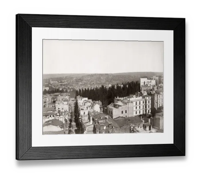Framed Print : View of Constantinople, Istanbul, Turkey, c. 1880 s Framed Print : View of Constantinople, Istanbul, Turkey, c. 1880 s