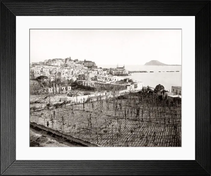 Framed Print : Pozzuoli near Naples, 1880 s