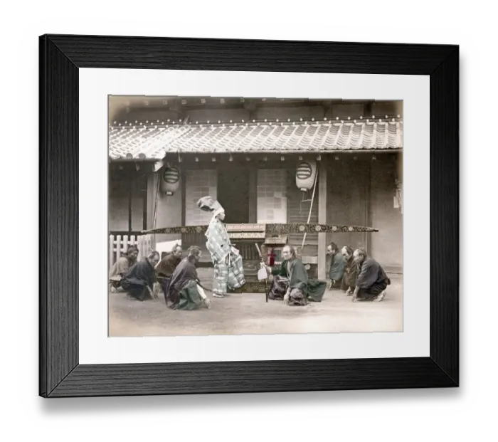 Framed Print : c. 1880s Japan