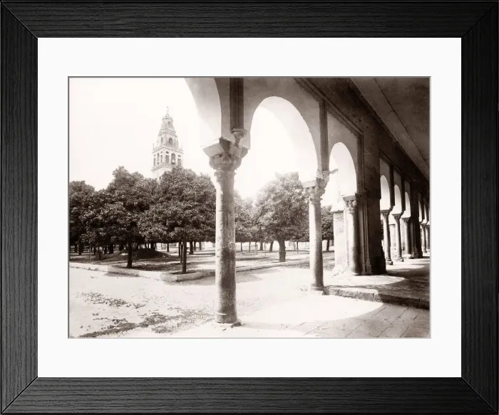 Framed Print : Spain, Cordoba, Galeria Naranjos, 1880 s Framed Print : Spain, Cordoba, Galeria Naranjos, 1880 s