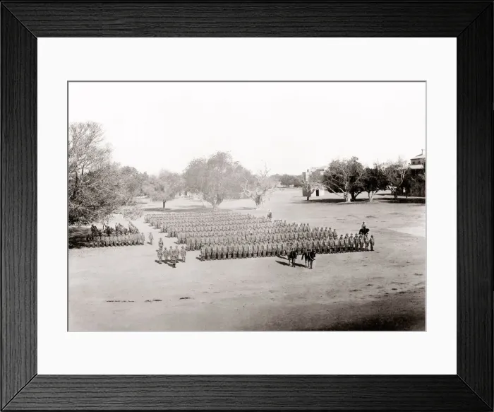 Framed Print : 5th Devon Battaltion, British aarmy, India Framed Print : 5th Devon Battaltion, British aarmy, India