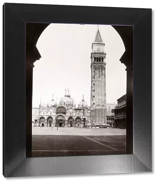 Campanile and St Marks cathedral, Venice, Italy